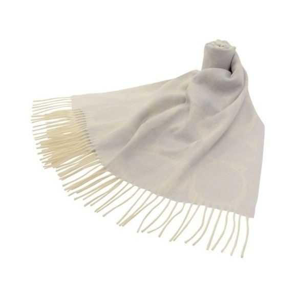 🔥Sales🔥💖 Coach Women Silk/Cashmere Scarf🔥Holiday Gift Idea - Picture 1 of 8